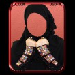 برنامج تصميم العباية والبرقع وتركيب الوجه عليها Burqa Woman Fashion Photo