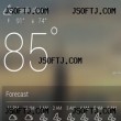 Yahoo! Weather تطبيق احوال الطقس ودرجة الحرارة وسرعة الرياح للاندرويد
