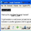Portable Google Translate Client