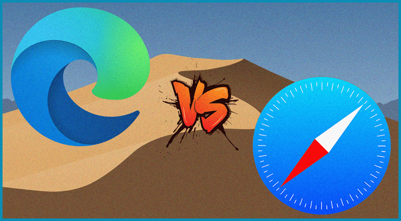 Microsoft Edge IOS VS Safari